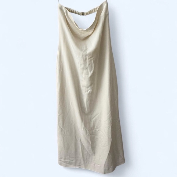 Reformation Nino Dress in Fior Di Latte Strapless Women’s Size 8 - Picture 9 of 12